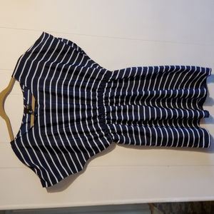 Striped y2K inspired dress large